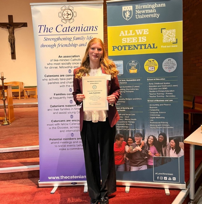 News &raquo; Second Place At Catenians Midlands Public Speaking